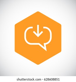 Chat icon Vector.