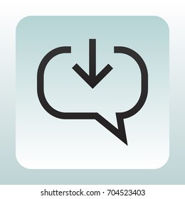 Chat icon Vector.