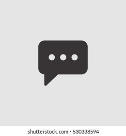 chat icon vector, can be used for web and mobile design