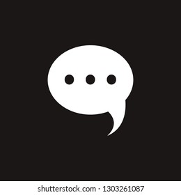 chat icon. chat vector design. Sign design. Vector design. Logo. Vector illustration