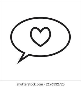 chat icon vector design template