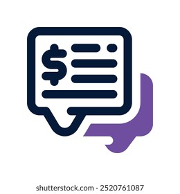 Icono de Vector de doble tono para su Sitio web, móvil, presentación y diseño de logotipo.