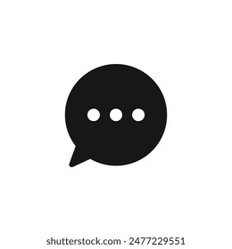 Chat icon vector. EPS 10 editable vector