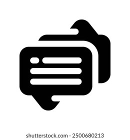 Icono de glifo de Vector para su Sitio web, móvil, presentación y diseño de logotipo.