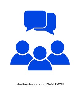 Chat icon. Vector illustration