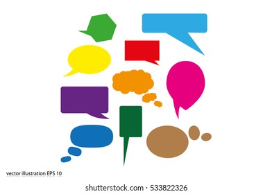 Chat icon vector illustration