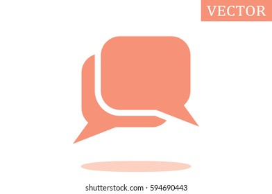 chat icon vector illustration.