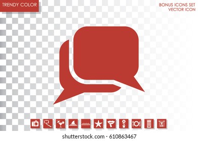 chat icon vector illustration