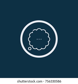 Chat icon, Vector illustration