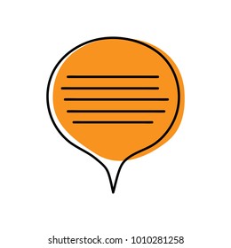 chat icon vector illustration dialog text on white background