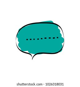 chat icon vector illustration dialog text on white background