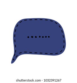 chat icon vector illustration dialog text on white background