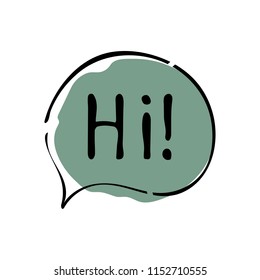 chat icon vector illustration dialog text on white background