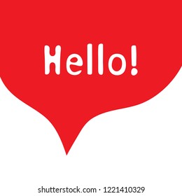 Chat icon vector illustration dialog text on white background