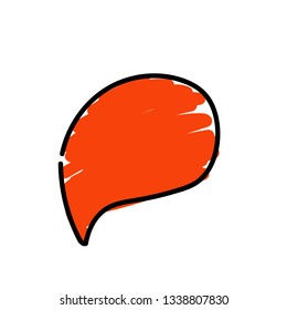 chat icon vector illustration dialog text on white background