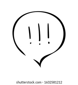 Chat icon vector illustration dialog text on white background