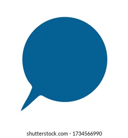 Chat icon. Vector illustration Dialog text