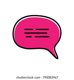 chat icon vector illustration dialog text