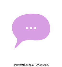 chat icon vector illustration dialog text