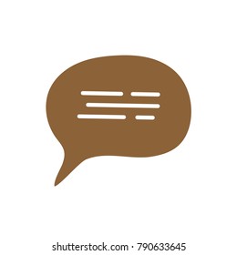 chat icon vector illustration dialog text
