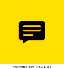 Chat-Symbol. Vektorgrafik EPS10.