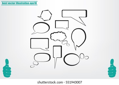 Chat icon vector illustration eps10.
