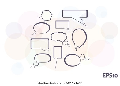 Chat icon vector illustration eps10.