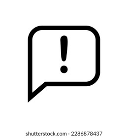 Chat icon vector simple design