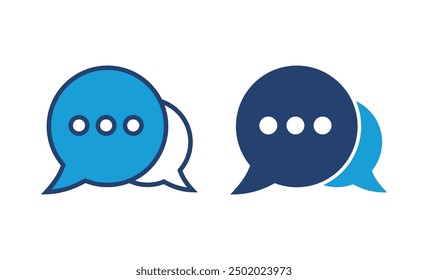 Chat icon vector. speech bubble icon. comment icon vector. message. contact us