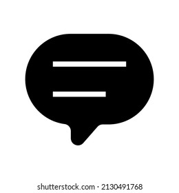 Chat Icon Vector Symbol Design Illustration