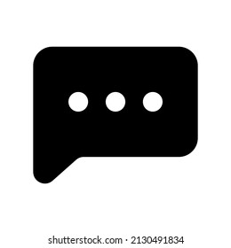 Chat Icon Vector Symbol Design Illustration