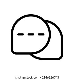 Chat Icon Vector Symbol Design Illustration