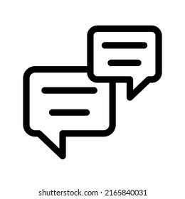 Chat Icon Vector Symbol Design Illustration