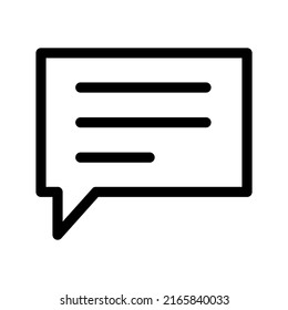 Chat Icon Vector Symbol Design Illustration