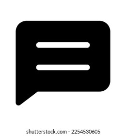 Chat Icon Vector Symbol Design Illustration