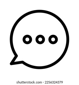 Chat Icon Vector Symbol Design Illustration