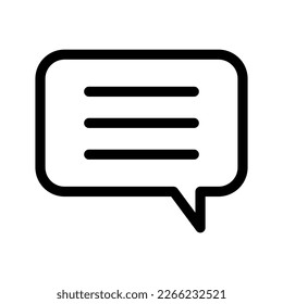 Chat Icon Vector Symbol Design Illustration