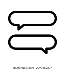 Chat Icon Vector Symbol Design Illustration