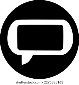 chat icon vector symbol design illustration