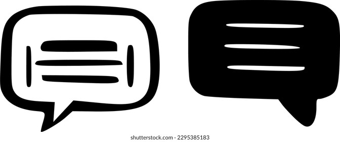 chat icon vector symbol design illustration