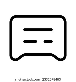 Chat Icon Vector Symbol Design Illustration