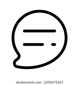 Chat Icon Vector Symbol Design Illustration