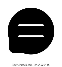 Chat Icon Vector Symbol Design Illustration