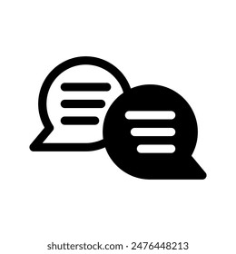 Chat Icon Vector Symbol Design Illustration