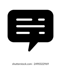Chat Icon Vector Symbol Design Illustration