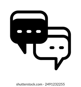 Chat Icon Vector Symbol Design Illustration
