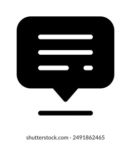 Chat Icon Vector Symbol Design Illustration