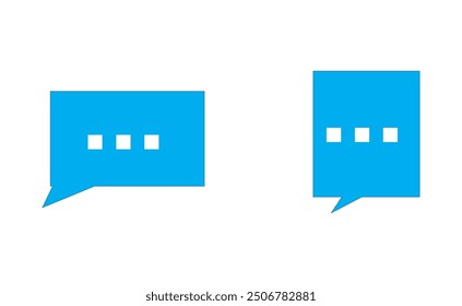 Chat Icon Vector Symbol Design Illustration