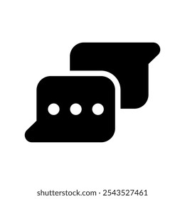 Chat Icon Vector Symbol Design Illustration