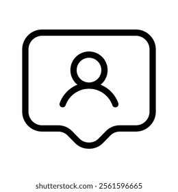 Chat Icon Vector Symbol Design Illustration